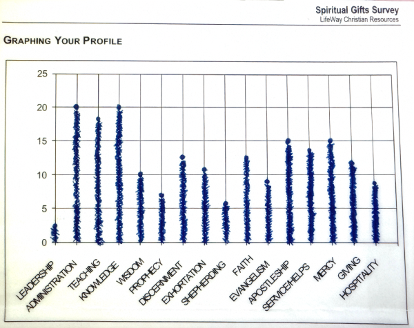 Finding Your Spiritual Gifts (Survey Says….)